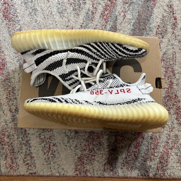 Adidas Yeezy Boost 350 V2 Black White Red